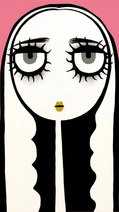 Minimalist Pop Art Illustration - Пример 2