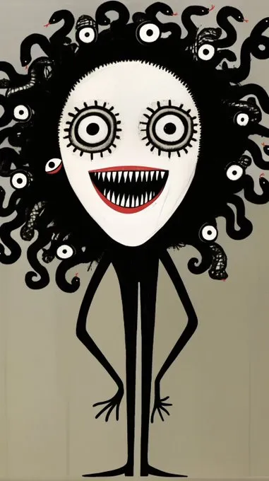 Minimalist Pop Art Illustration - Пример 3