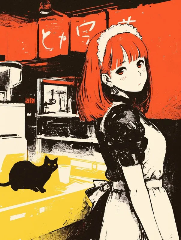 Retro Manga Aesthetic - Пример 2