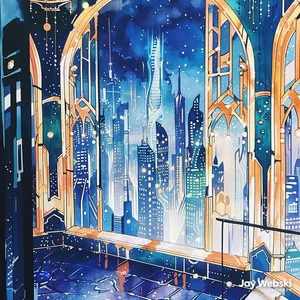 Surreal Neon Expressionism - Пример 3