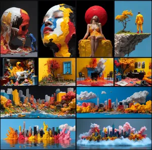 Vivid Abstract Exploration - Пример 3