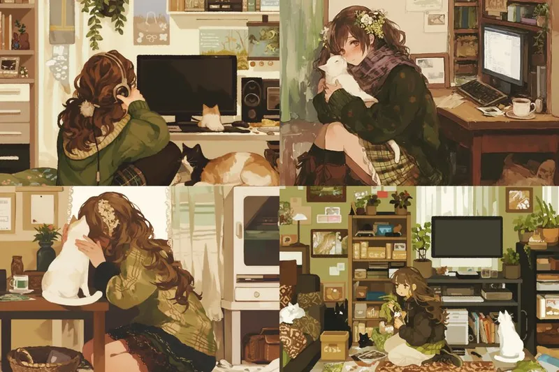 Whimsical Urban Nostalgia - Пример 3