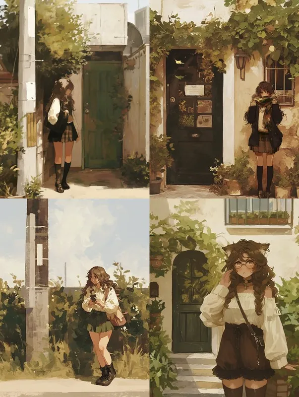 Whimsical Urban Nostalgia - Пример 1