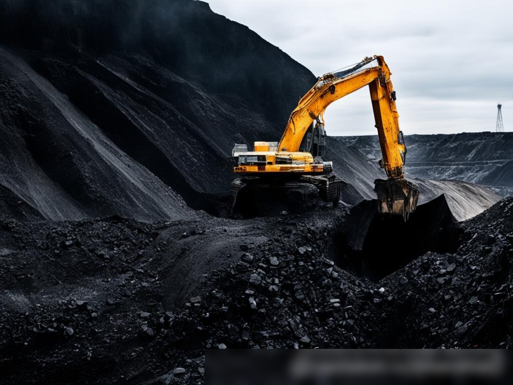 Динамичный крупноплановый снимок угольной шахты на Западе Сибири - Пример 4