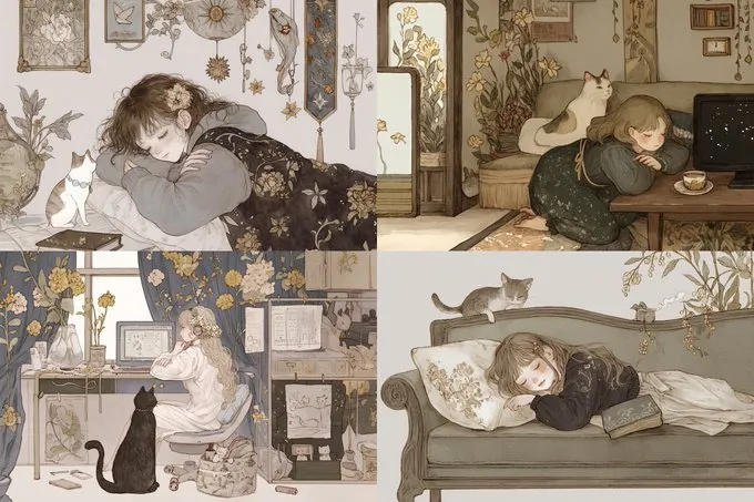 Dreamy Pastel Serenity - Пример 2