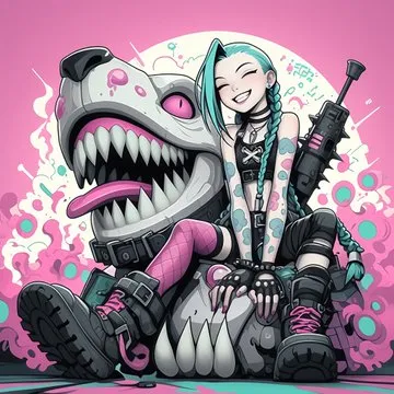 Vibrant Street Art Aesthetic - Пример 1