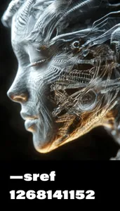 Ethereal Cybernetic Elegance - Пример 1