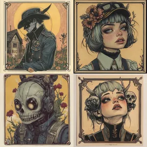 Vintage Collage Dreamscape - Пример 4