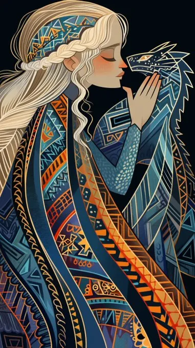 Geometric Abstract Illustration - Пример 4