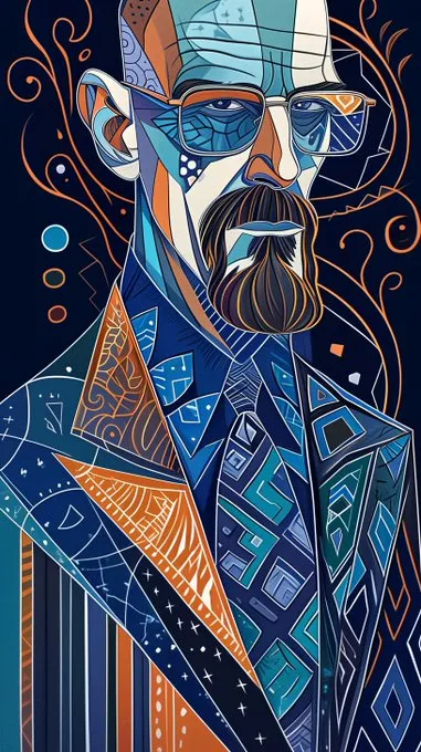 Geometric Abstract Illustration - Пример 1