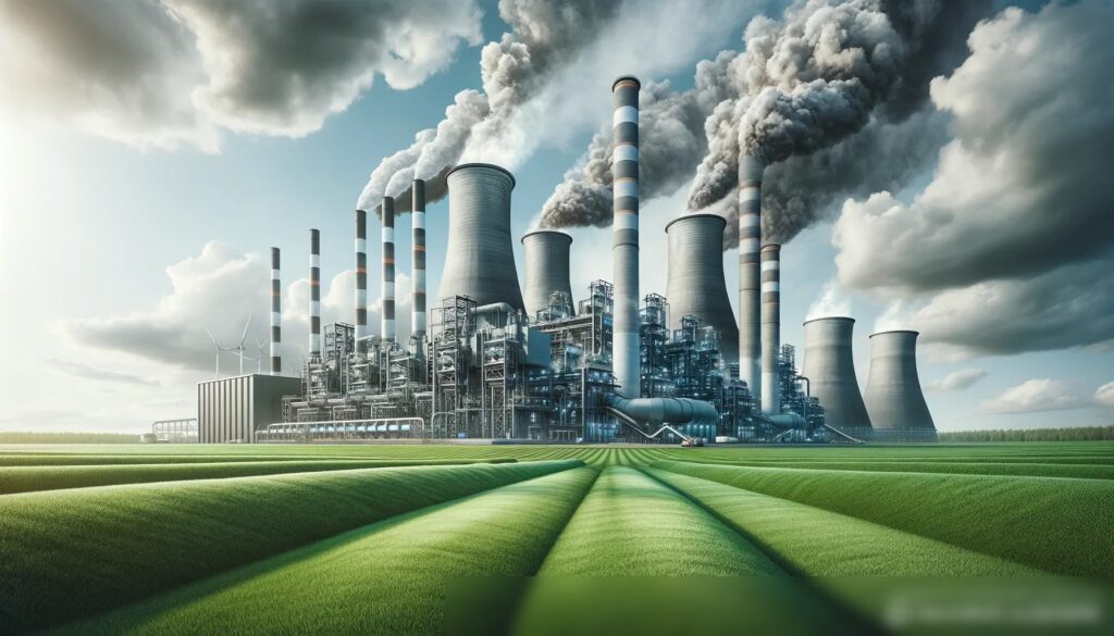 Современная угольная электростанция - Пример 2