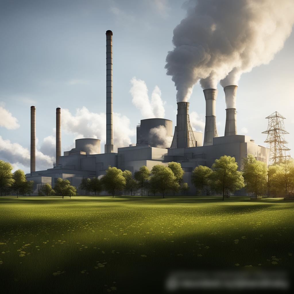 Современная угольная электростанция - Пример 3