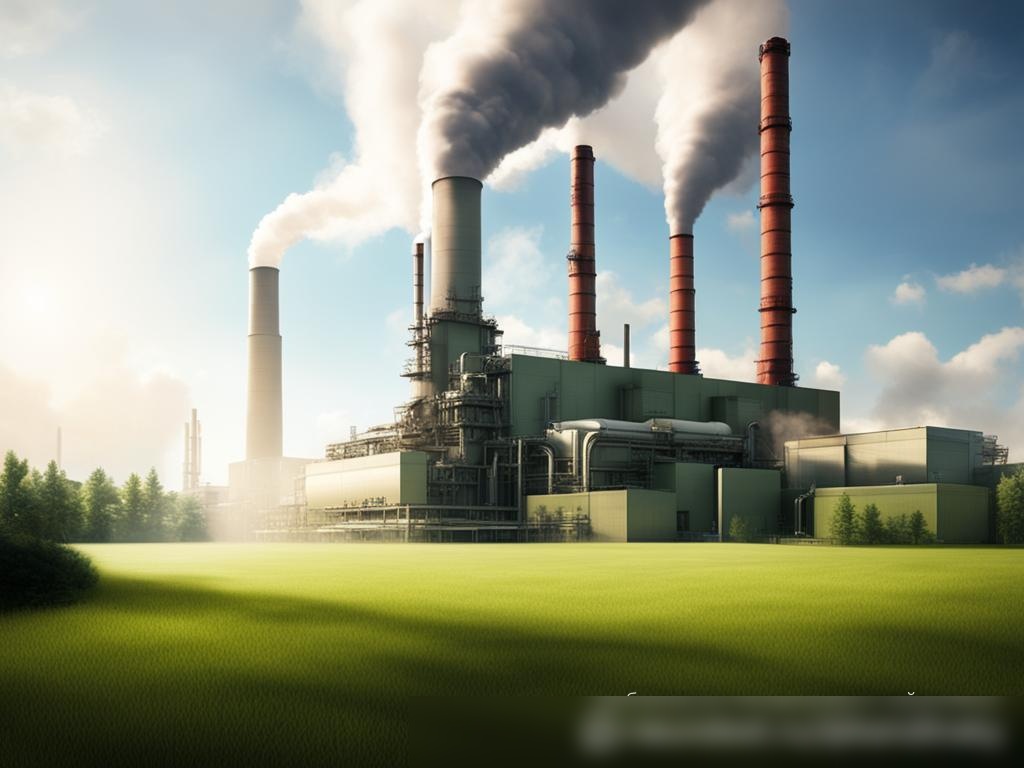 Современная угольная электростанция - Пример 4