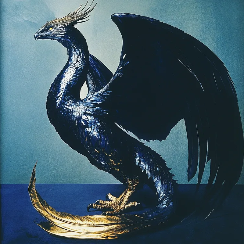 Golden Reflections in Blue - Пример 3