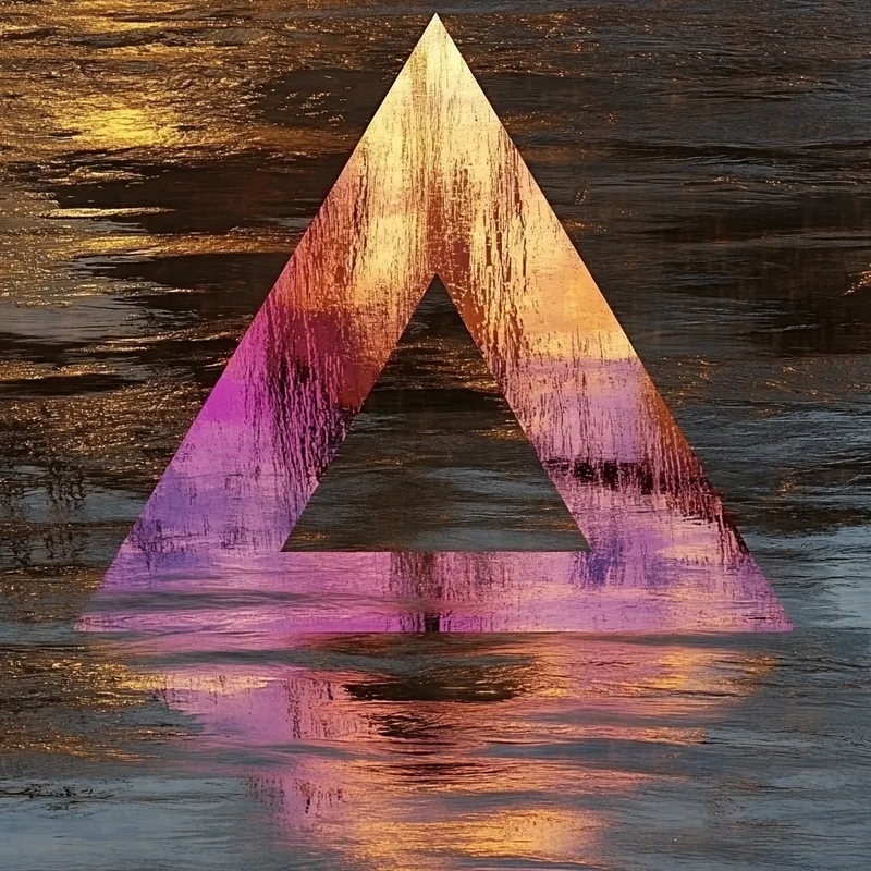 Mystical Neon Reflection - Пример 2