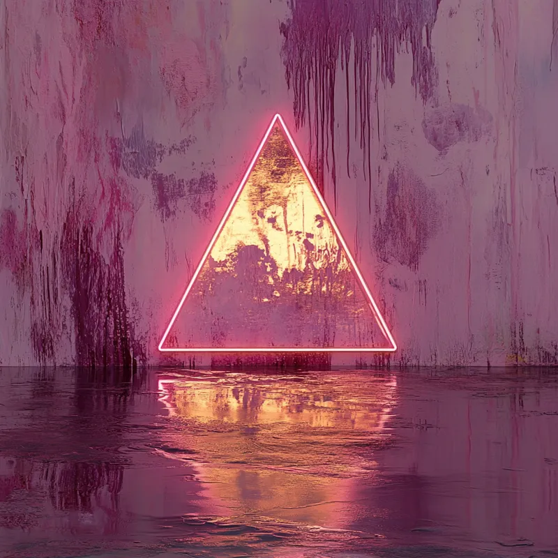 Mystical Neon Reflection - Пример 4