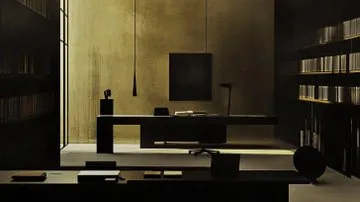 Surreal Monochrome Monument - Пример 4