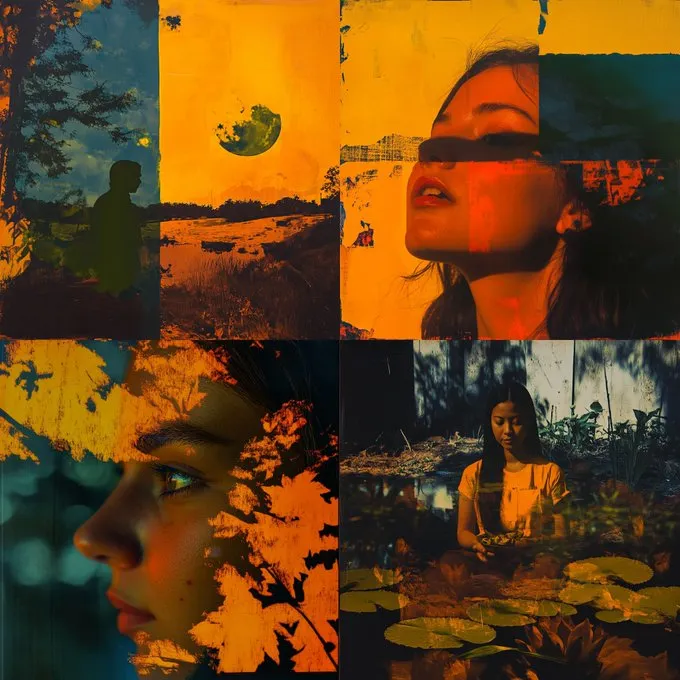 Dreamlike Collage Surrealism - Пример 1