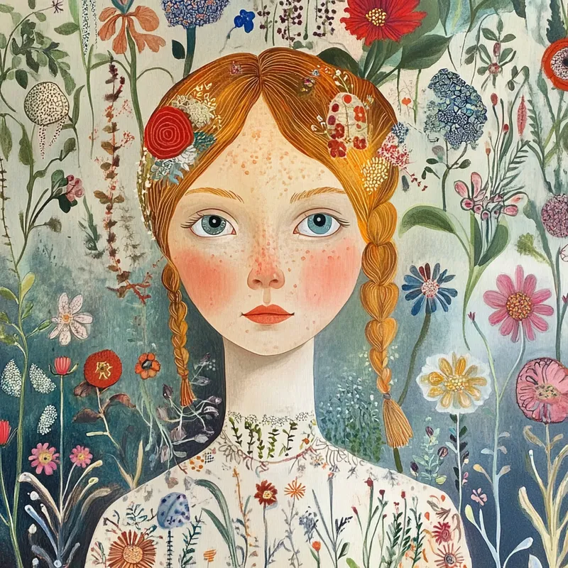 Floral Reverie - Пример 1