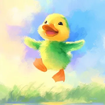 Cheerful Gouache Illustration - Пример 3