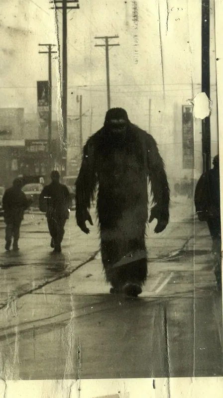 Monochrome Cryptid Encounter - Пример 2