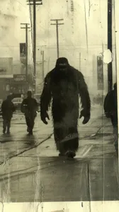 Monochrome Cryptid Encounter - Пример 1