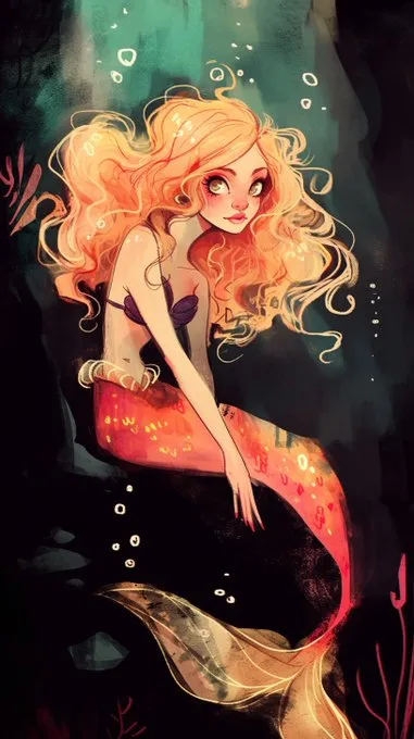 Whimsical Underwater Fantasy - Пример 1