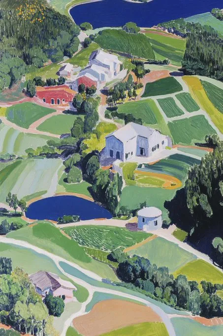 Vibrant Countryside Harmony - Пример 2