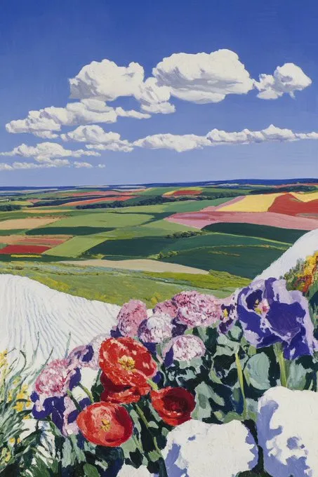 Vibrant Countryside Harmony - Пример 4