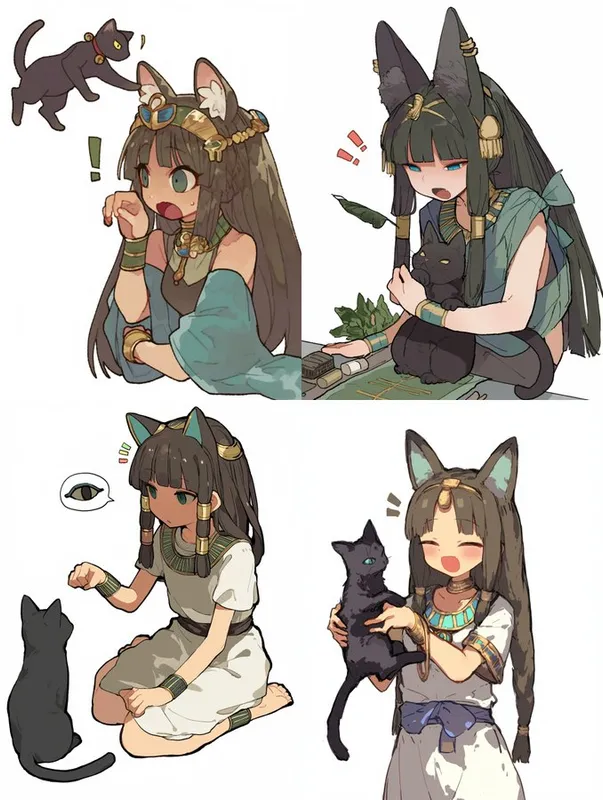 Peaceful Everyday Moments in Anime Style - Пример 4