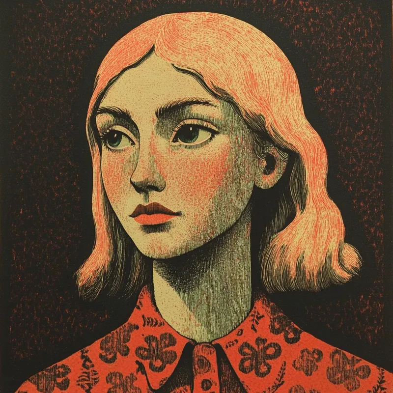 Whimsical Textured Vibrancy - Пример 3