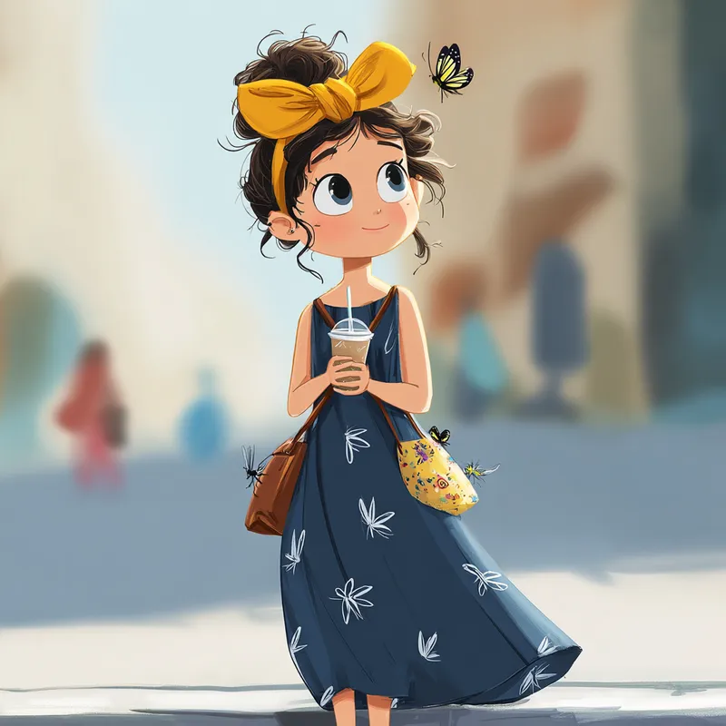 Butterfly Day Wander - Пример 2