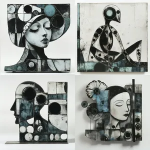 Intense Hooded Portrait - Пример 3