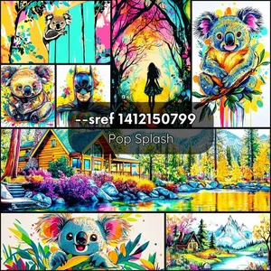 Vibrant Pop Art Fusion - Пример 1