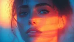 Vibrant Surreal Portrait - Пример 3
