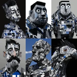 Elegant 2.5D Portraits - Пример 4