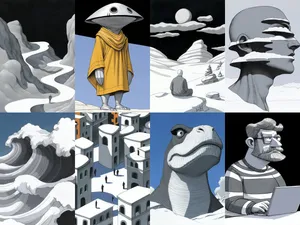 Surreal Cloud Comfort - Пример 4