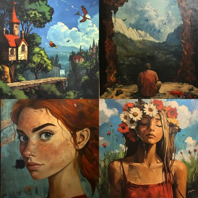 Whimsical Realism with Fantasy Elements - Пример 2