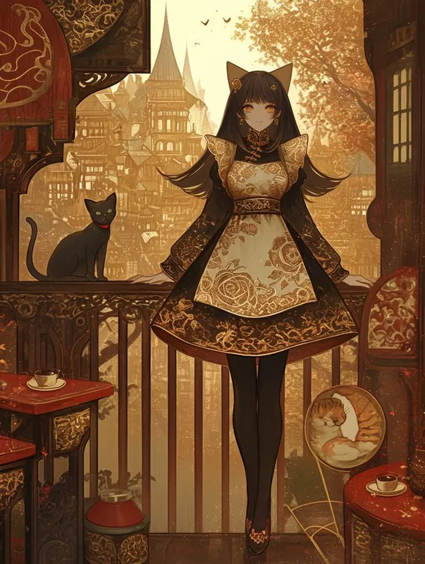 Victorian Fantasy Aesthetic - Пример 3