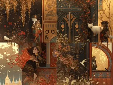 Victorian Fantasy Aesthetic - Пример 4