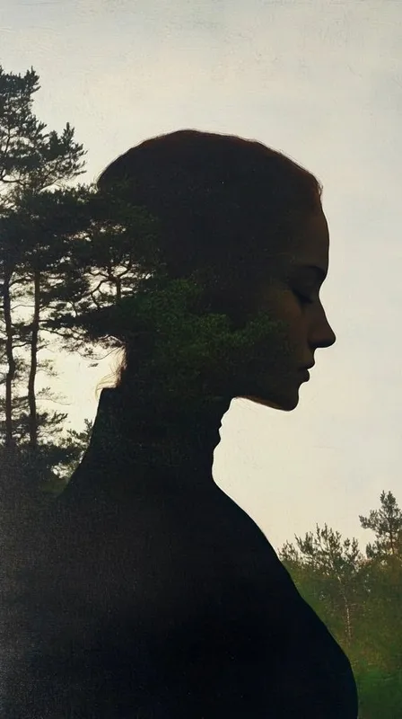 Ethereal Silhouette Fusion - Пример 2