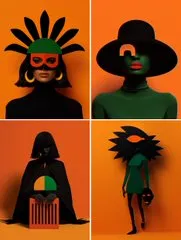 Vibrant Surreal Elegance - Пример 2