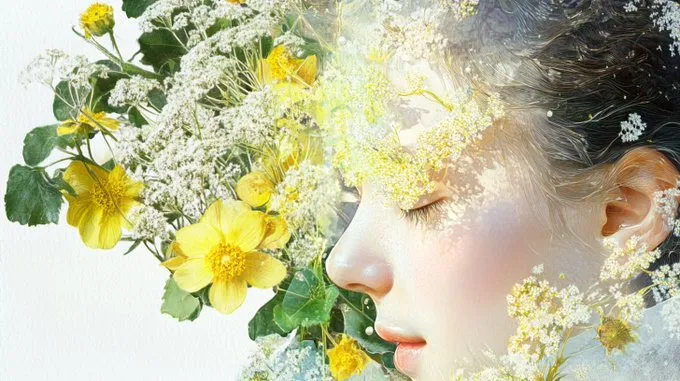 Dreamlike Floral Harmony - Пример 1