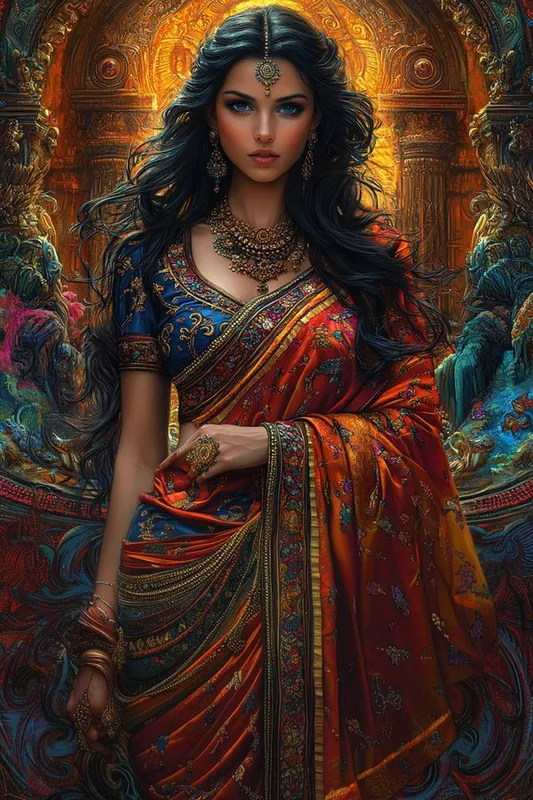 Regal Ethnic Elegance - Пример 1