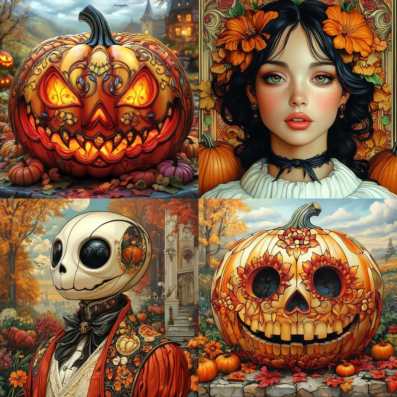 Whimsical Autumn Fantasy - Пример 2