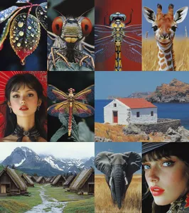 Vibrant Fantasy Portraits - Пример 3