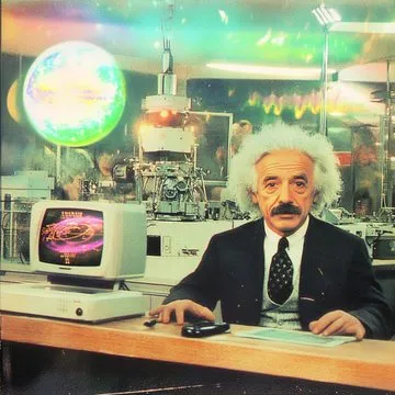 Retro-Futuristic Lab Vibes - Пример 2