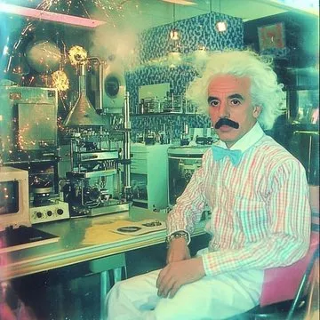 Retro-Futuristic Lab Vibes - Пример 4