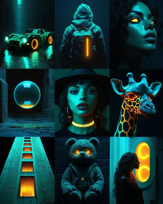 Neon Dreams - Пример 3