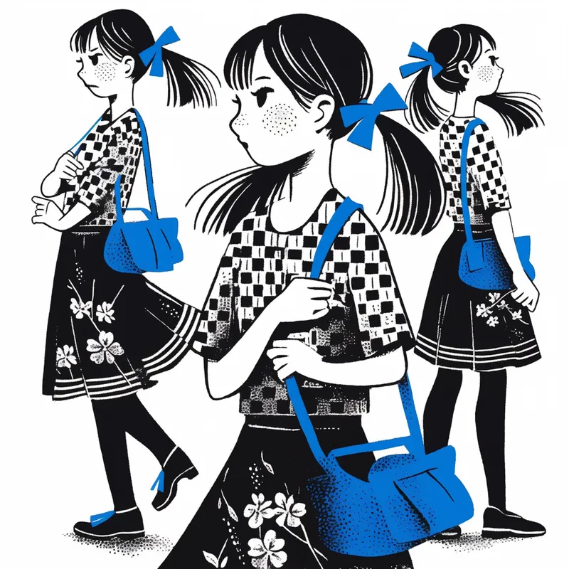 Monochrome Bloom Harmony - Пример 4